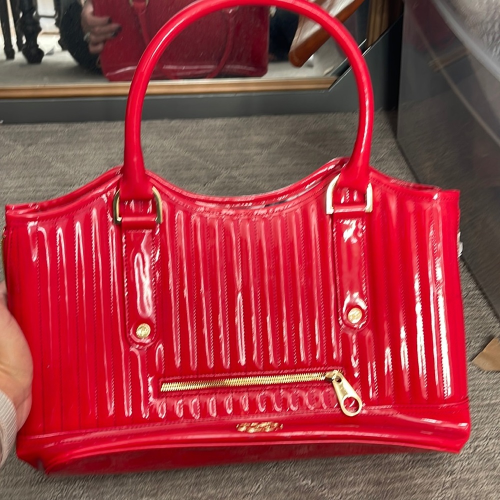 Ted Baker Quilted Red Purse